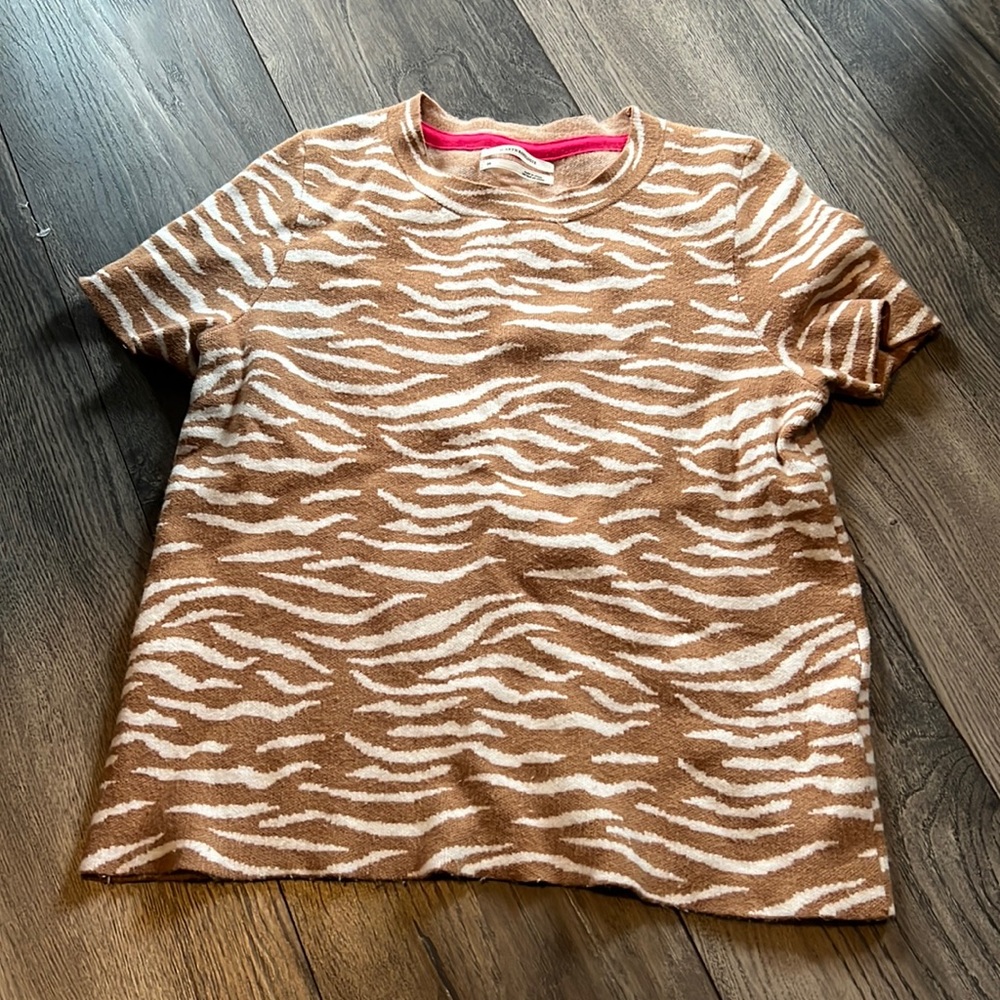 Anthropology sweater tee